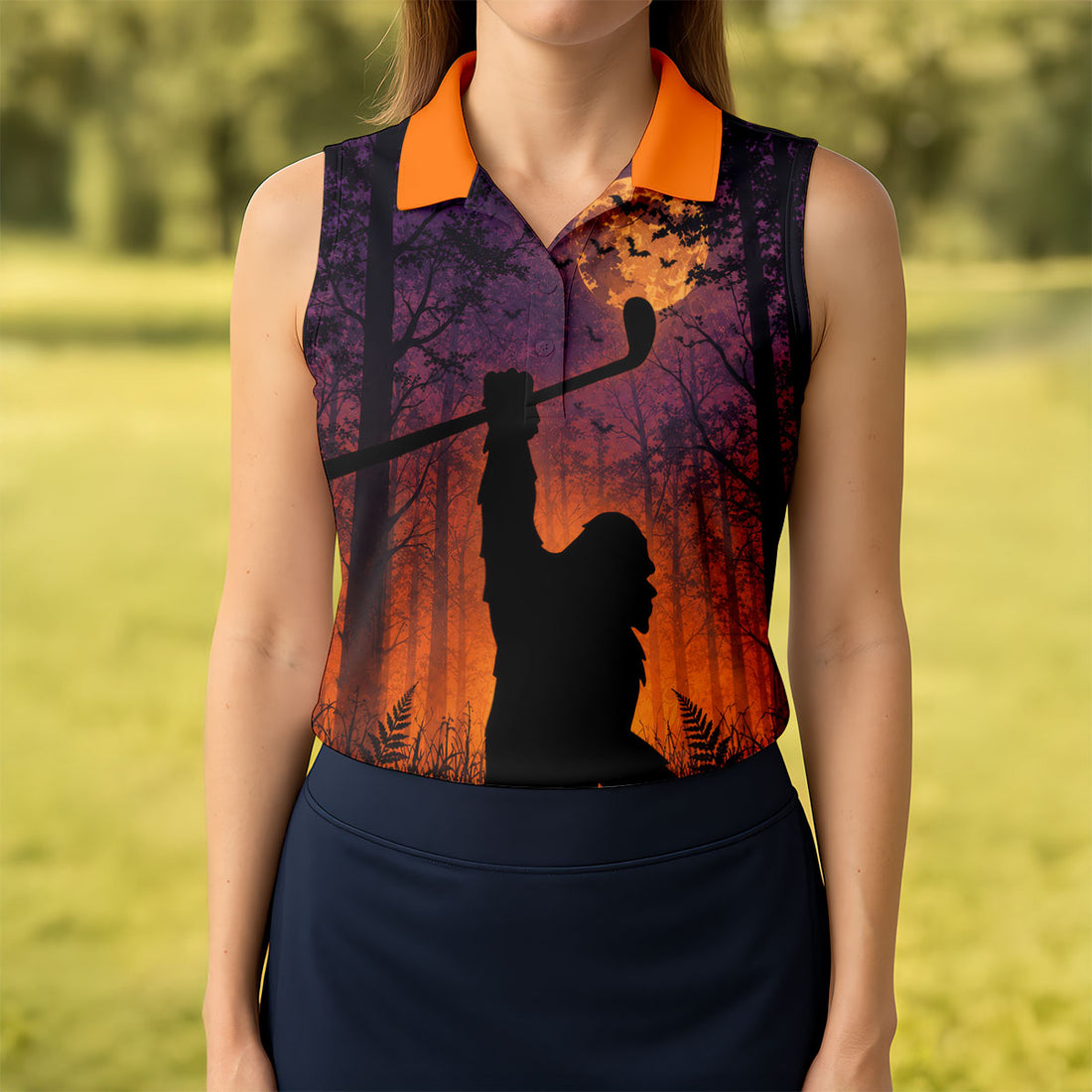 Not All Who Wander Are Lost Halloween Shirt, Golf Tops For Women, Ladies Golf Shirt