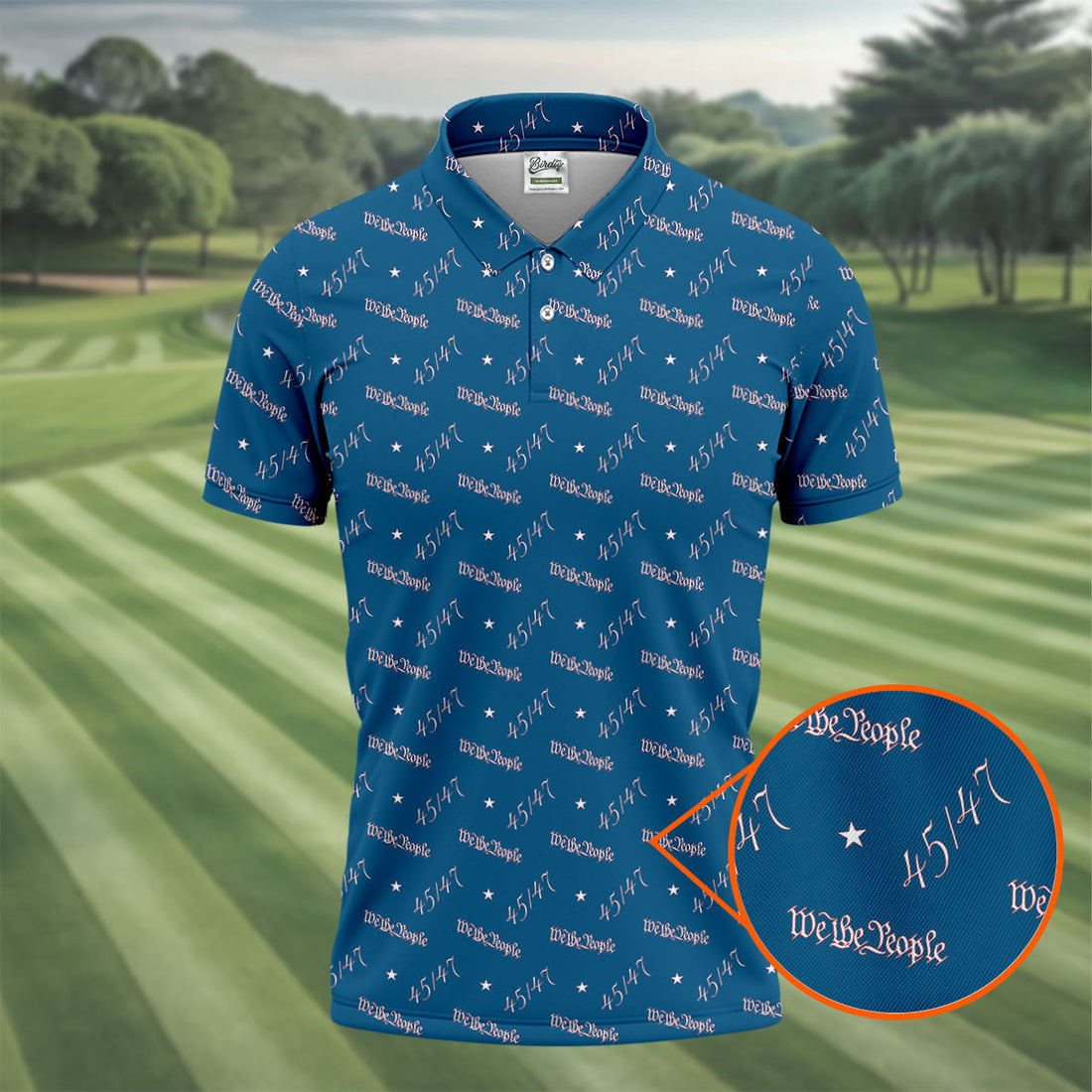 We The People 45 47 Patriotic Golf Polo Shirts, 250th Anniversary Polo Shirts For Men, Golf Shirts For Men