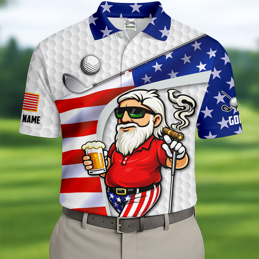 Don't Bother Me While I'm Golfing Golf And Beer 4th Of July Golf Shirt, 250 Years Golf Shirts For Men