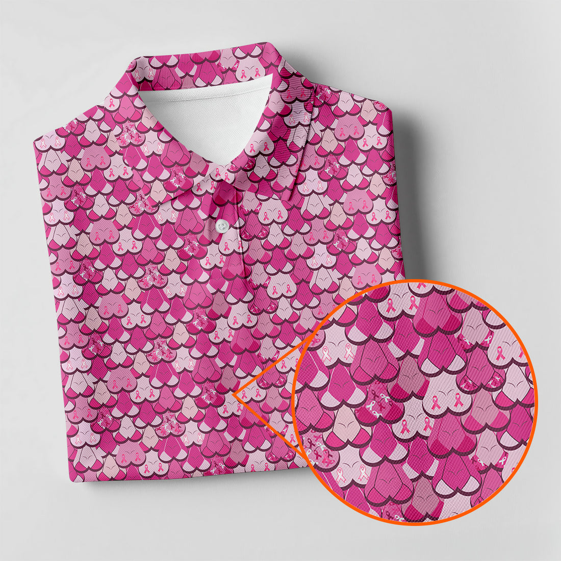Pink Breast Cancer Golf Shirt, Funny Women Golf Shirt, Cancer Awareness Shirt, Golf Gifts For Women