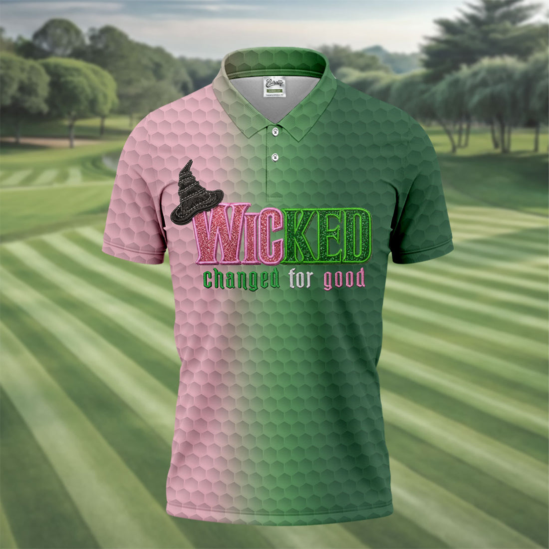 Wicked Changed For Good Halloween Shirt, Golf Polo Shirts For Men, Hawaiian Golf Shirt
