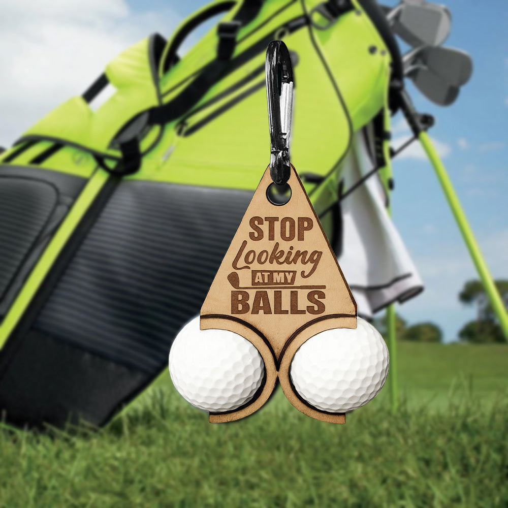 Funny Golf Ball Holder, Golf Christmas Gift, Funny Golf Accessories, Gift For Golf Lovers, Funny Gift For Him