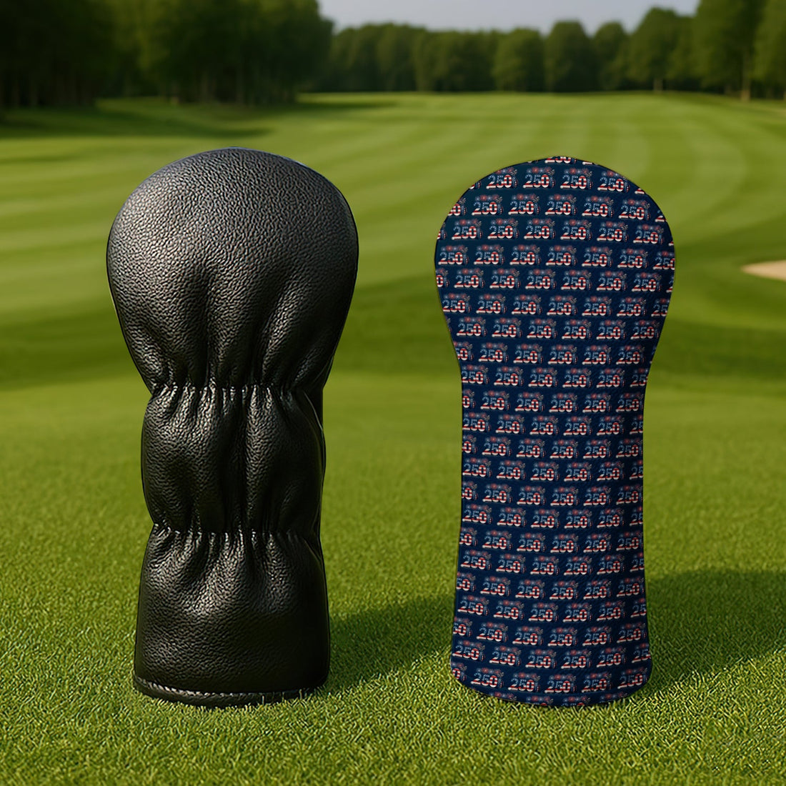 USA 250th Anniversary Patriotic Golf Head Cover For Men