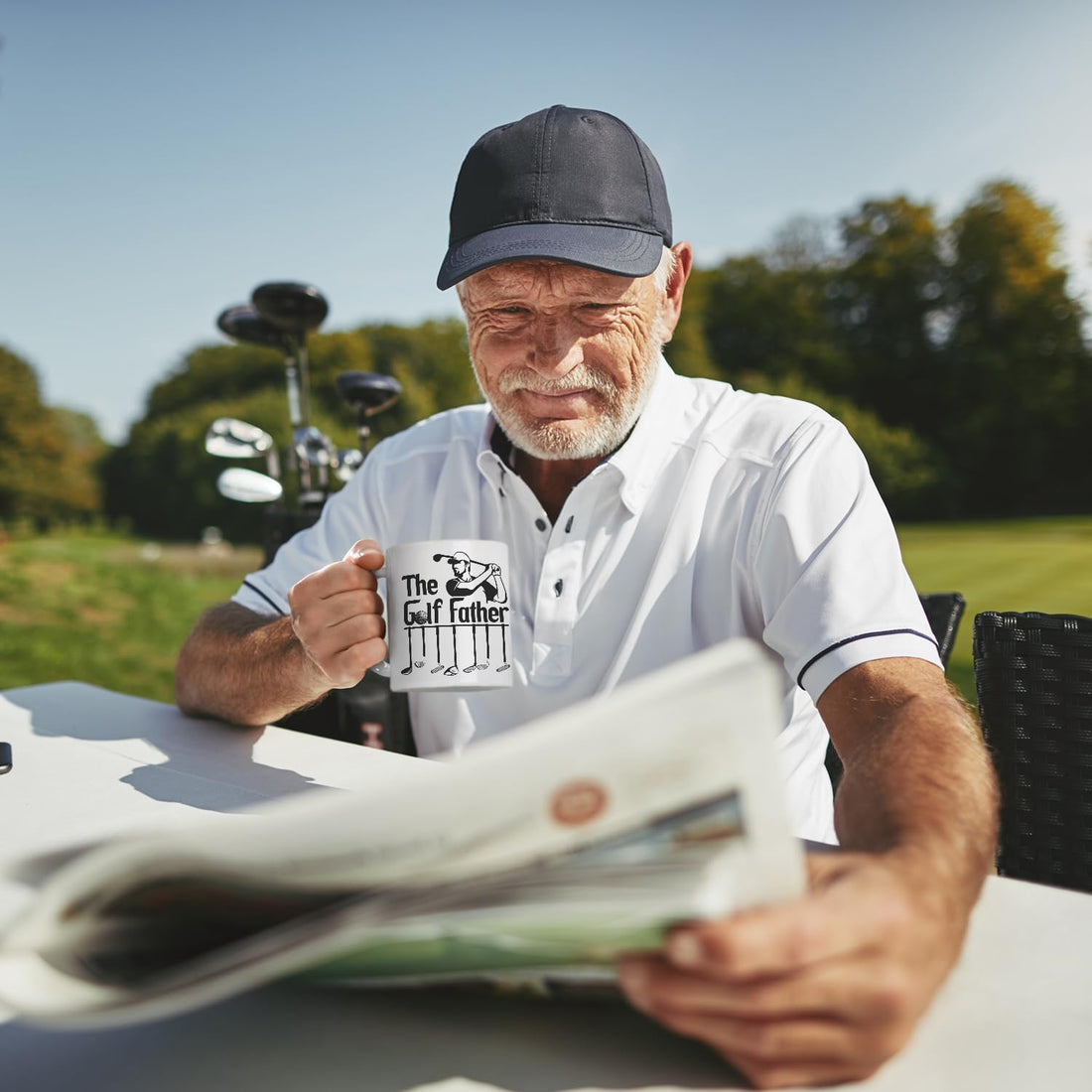 The Golf Father Golf Coffee Mug, Funny Golf Mug, Dad Golf Gifts