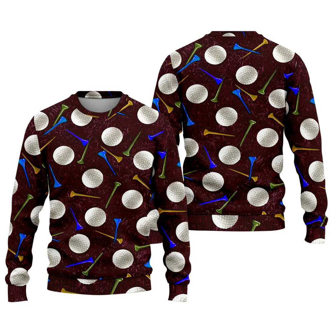 Golf Balls Men's Golf Polo Shirt, Funny Golf Shirt, Golf Gifts For Dad