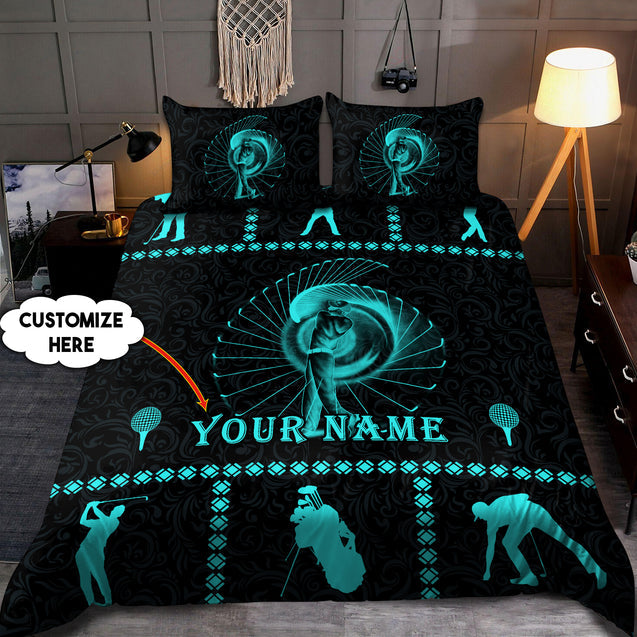 Golfer Swing Bedding Sets, Sports Themed Bedding Sets, Sports Themed Bedroom Decor, Bedroom Decor