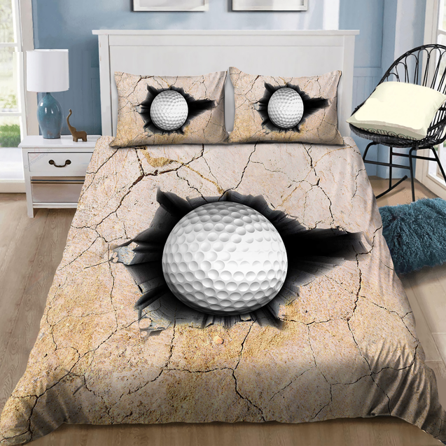 Golf Ball Bedding Sets, Sports Themed Bedroom Decor,  Bedroom Decor