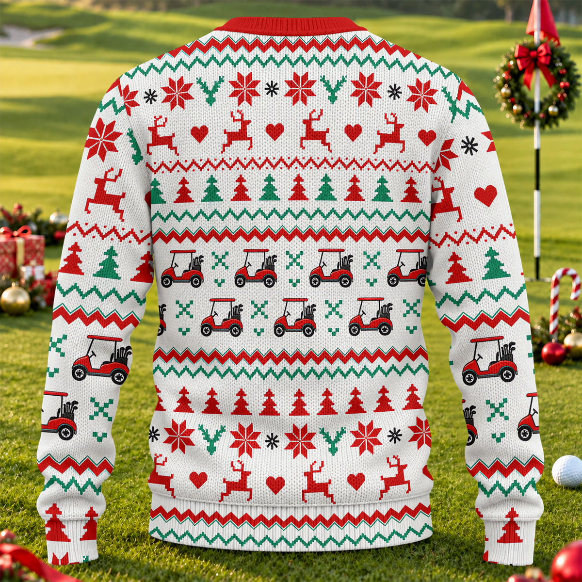 We Wish You Nothing Putt Ugly Christmas Sweater, Christmas Gifts, Christmas Golf Gift