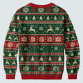 Ugly Christmas Sweater Festive Cat Lights, Ugly Sweater Party, Christmas Golf Gift