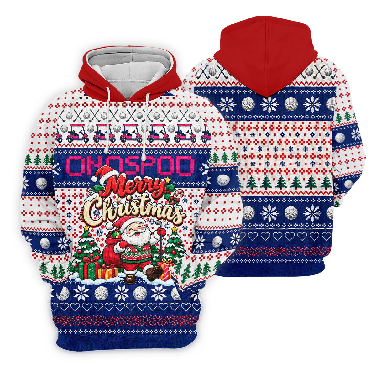 Santa Golf Balls Merry Christmas Golf Shirt, Womens Golf Tops, Womens Golf Clothing