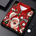 Santa Golf Ornaments Christmas Golf Shirt, Womens Golf Tops, Golf Gifts For Women