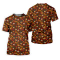 Turkey Squadgiving Thanksgiving Golf Shirt, Womens Golf Tops, Womens Golf Apparel