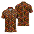 Turkey Squadgiving Thanksgiving Golf Shirt, Mens Golf Polo, Funny Mens Golf Shirts