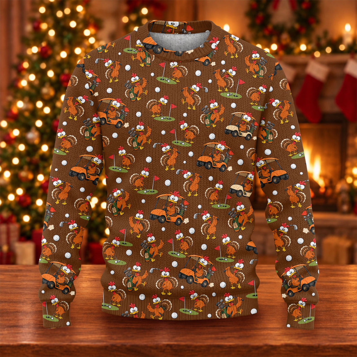 Ugly Christmas Sweater Thanksgiving Turkey Carts, Ugly Sweater Party, Funny Xmas Gift