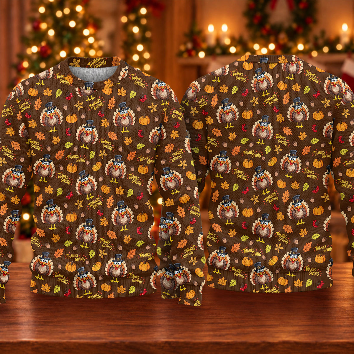 Ugly Christmas Sweater Thanksgiving Thanks Giving, Golf Lover Gifts, Funny Xmas Gift