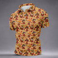 Pumpkingiving Thanksgiving Golf Shirt, Mens Golf Shirts, Mens Holiday Golf Shirts