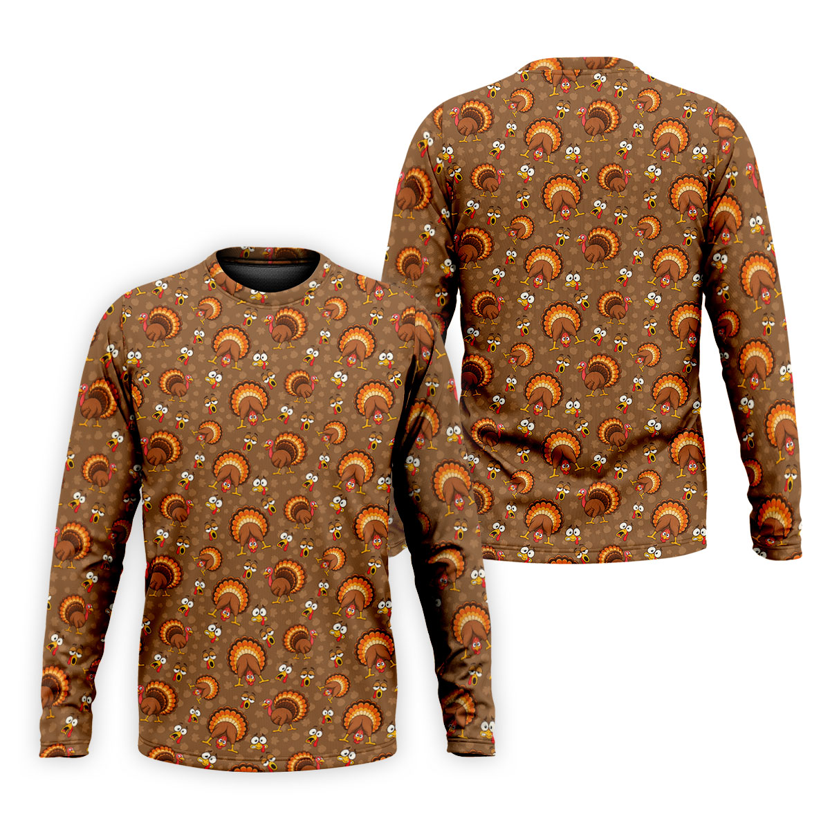 Feathergiving Thanksgiving Golf Shirt, Mens Golf Apparel, Funny Mens Golf Shirts