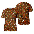Golfgiving Turkey Cart Thanksgiving Golf Shirt, Mens Golf Polo, Golf Shirts For Men