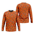 Thanksgiving Cartoon Turkey Golf Shirt, Golf Shirts For Men, Mens Holiday Golf Shirts