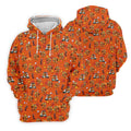 Thanksgiving Cartoon Turkey Golf Shirt, Ladies Golf Shirts, Womens Golf Clothing