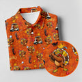 Thanksgiving Cartoon Turkey Golf Shirt, Ladies Golf Shirts, Womens Golf Clothing
