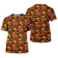 Thanksgiving Oh Snap Pumpkin Golf Shirt, Ladies Golf Shirts, Womens Golf Apparel