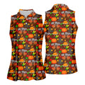 Thanksgiving Oh Snap Pumpkin Golf Shirt, Ladies Golf Shirts, Womens Golf Apparel