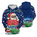 Better Not Putt Santa Christmas Golf Shirt, Golf Shirts For Men, Mens Golf Apparel