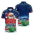 Better Not Putt Santa Christmas Golf Shirt, Golf Shirts For Men, Mens Golf Apparel