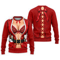 Plaid Bra Santa Suit Christmas Golf Shirt, Golf Gifts For Men, Mens Golf Clothing