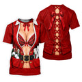Plaid Bra Santa Suit Christmas Golf Shirt, Golf Gifts For Men, Mens Golf Clothing