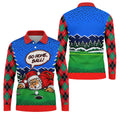 Go Home Ball Santa Putting Christmas Golf Shirt, Mens Golf Clothing, Mens Golf Shirts
