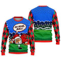 Go Home Ball Santa Putting Christmas Golf Shirt, Mens Golf Clothing, Mens Golf Shirts