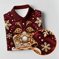 Pearl Nutcracker Christmas Golf Shirt, Womens Golf Apparel, Golf Shirts For Women