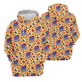 Yellow Football Leaves Thanksgiving Golf Shirt, Ladies Golf Tops, Ladies Golf Apparel