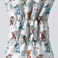 Christmas Characters Golf Pose Pattern Golf Head Cover, Golf Club Covers, Golfer Gift