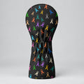 Cancer Sucks In Every Color Butterfly Golf Head Cover, Golf Lover Gift, Driver Cover