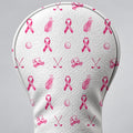 Pink Ribbon Breast Cancer Awareness Golf Head Cover, Ladies Golf Gift, Gift For Her