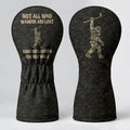 Not All Who Wander Are Lost Camo Bigfoot Headcover, Golf Gift For Men, Fun Golf Gift
