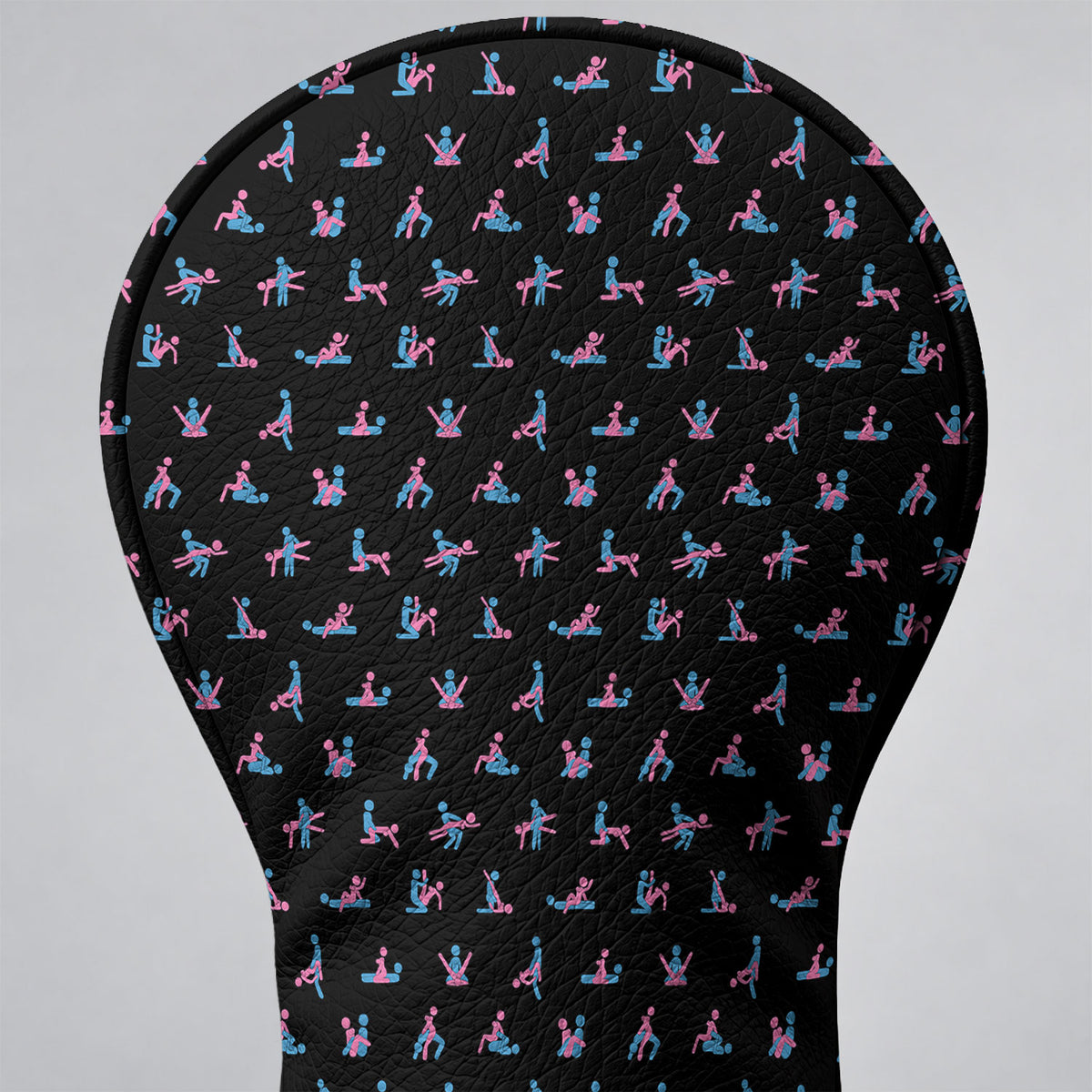 Funny Stick Figure Naughty Position Golf Head Cover, Golf Gifts For Him, Driver Cover