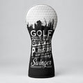 Golf Saved Me From Being A Porn Star Skull Headcover, Fun Golf Gift, Driver Headcover