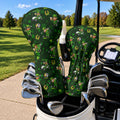 St Patrick's Day Leprechaun Golf Pose Golf Head Cover, Irish Golf Gift, Gift For Him