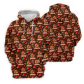 Chiefsgiving Thanksgiving Golf Shirt, Golf Shirts For Men, Funny Mens Golf Shirts