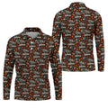 Eaglesgiving Thanksgiving Golf Shirt, Golf Shirts For Men, Funny Mens Golf Shirts