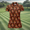 Chiefsgiving Thanksgiving Golf Shirt, Womens Golf Apparel, Golf Shirts For Women