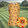 Chiefsgiving Thanksgiving Golf Shirt, Golf Shirts For Women, Womens Golf Apparel