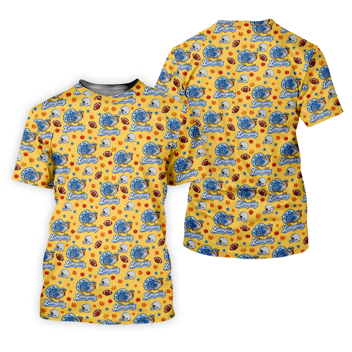 Lionsgiving Thanksgiving Golf Shirt, Golf Shirts For Women, Golf Gifts For Women