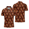 Chiefsgiving Thanksgiving Golf Shirt, Golf Shirts For Men, Funny Mens Golf Shirts