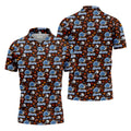 Lionsgiving Thanksgiving Golf Shirt, Golf Shirts For Men, Funny Mens Golf Shirts