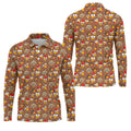 STYLE:Long Sleeve Polo Shirt